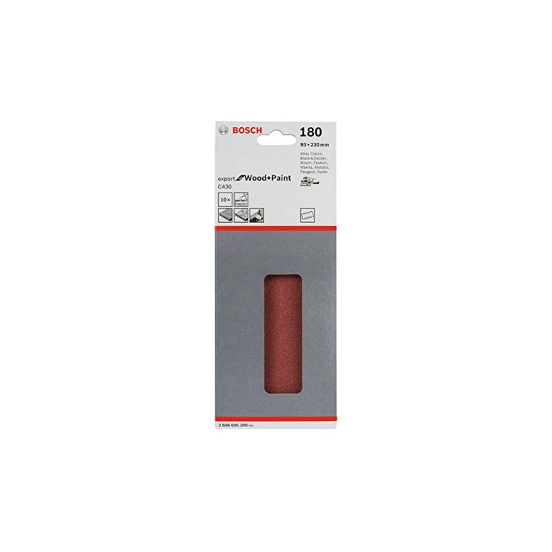Bosch Accessories 2608605300 93 x 230 mm Sanding Sheets for
