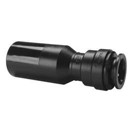 John Guest Reducer Connector, 10mm Pushfit to 15mm Stem, Acetal Copolymer