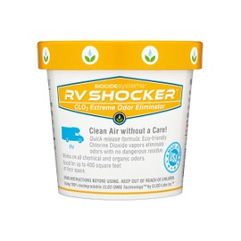 Biocide Systems RV Shocker Strong Odor Eliminator for Camper & Trailer, Eco-Friendly Chlorine Dioxide Odor Bomb for Motorhome Up to 400 Square Feet of Floor Space