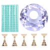 Nail Art Display Stand Set Magnetic Crystal Holder Practice Showing