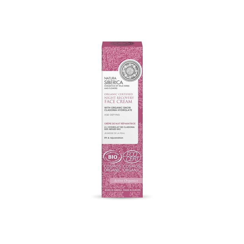 Natura Siberica Organic Certified Age Defying Night Recovery Face Cream