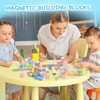 Felicify Magnetic Building Blocks, Pack of 40 Magnetic Building Blocks,