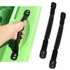 JT-HLM 2 pcs Kayaks Handle Boat Handle Rubber Boat Side