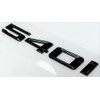1pc 540i Car Flat Letter Number Rear Trunk Boot Lid