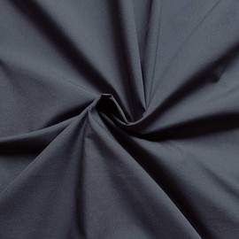 Sewing Fabric Sold by the Metre 2x1.50 Cotton Fabric Sold by the Metre and Polyester Fabric for Patchwork, Easy to Wash and Dry. Poplin Decorative Fabric Sold by the Metre in One (Black Fabric)