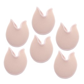 Totority 3 Pairs Breathable Knitted Ballet Toes Pads for Pointe Shoes Shock Absorbing Half Insoles Protector for Women Dancers Lightweight Foot Covers Fit to Reduce Impact and Irritation