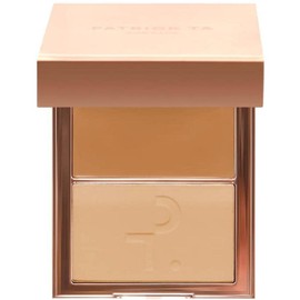 PATRICK TA Major Skin Crème Foundation and Finishing Powder Duo - Light Medium 1, 0.73 Ounce