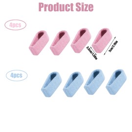 xutong Pack of 8 Duvet Clips, Secure Duvet Holder in Pink and Blue, Non-Slip Fixing Clips for Duvets, Fixers without Needles