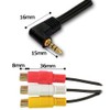 3A Company OUT-AV435/MAIL Converter Adapter, AV Terminal (Female) to 4