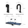 Xergur 2 in 1 Car Steering Wheel Tray/Back Seat Headrest