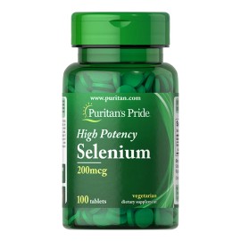 Selenio 200 mcg 100 comprimidos Puritans Pride