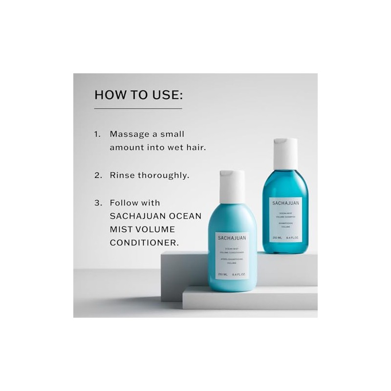 SACHAJUAN Ocean Mist Volume Shampoo, 8.4 fl. oz.