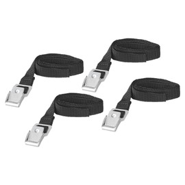 Multibros Tension Straps with Metal Buckle 18 mm x 75 cm - Set of 4 | Versatile Lashing Straps Made of High-Quality Polyester | For Outdoor, Camping, Bike, Motorcycle & Transport