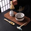 6Pcs Matcha Tea Making Set - Handcrafted Bamboo Whisk, Ceramic
