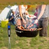 Jerlifkyer Digital meat thermometer fork,instant read temperature with LED screen