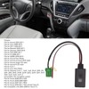Bluetooth 5.0 Aux Input Audio Music Adapter Cable for Accord