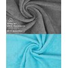 Betz Premium Flannels 100% Cotton 30 x 30 cm Anthracite