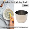 HIGH TECH INSTRUMENTS Face Mask Mixing Bowl, Stainless Steel Facial