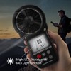 GOYERRNES Handheld Anemometer, Digital Wind Speed CFM Meter Gauge, Air
