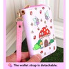 AACKS Little Girls Wallet with Strap Girls Cute Small Wallet