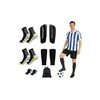 Antideslizantes Fútbol Y Manga Media Y Espinillera-6pcs