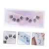 TOVINANNA 1pair Segmented False Eyelashes Makeup Tool Easy to Apply
