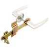 Gah-Alberts 213565 Wattle Fencing Door Fastening Galvanised with Aluminium Latchkey