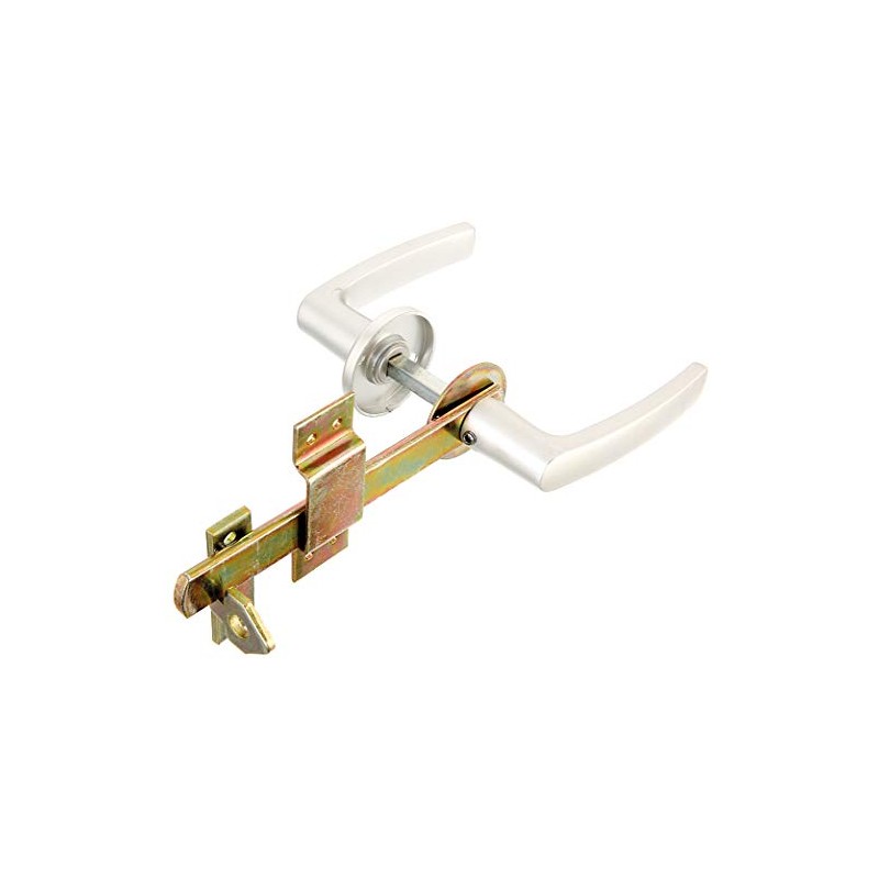 Gah-Alberts 213565 Wattle Fencing Door Fastening Galvanised with Aluminium Latchkey