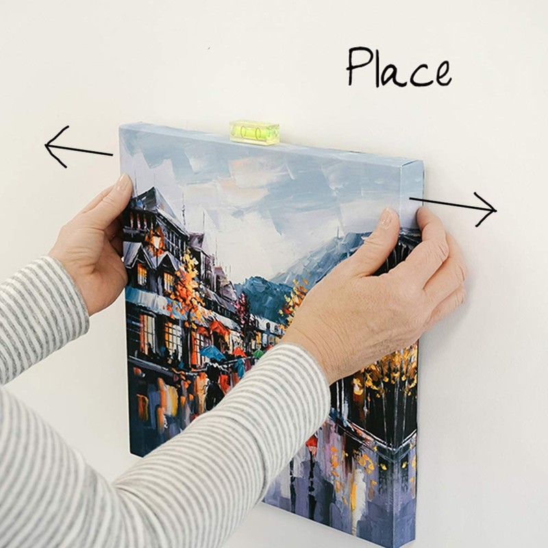 Under the Roof Decorating 5-100200 20 lbs Place&Push Canvas Hangers