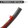 Motoforti Universal Car Weatherstrip Door Weather Stripping Self Adhesive Weather