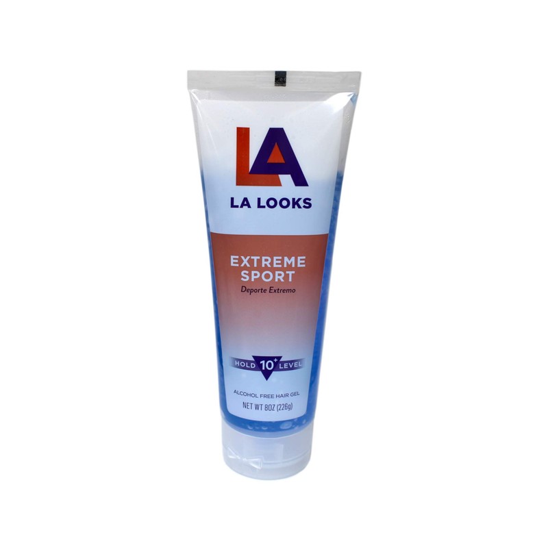 L.A. LOOKS SPORT EXTREME HOLD GEL (8 Oz (3 Pack))