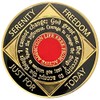 Simply Minimal 28 Year NA Gold Color Plated-Medallion, Recovery Chip,