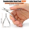 LePinko Professional Cuticle Trimmer kit, Super Sharp Dead Skin Clipper,