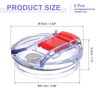 sourcing map 2Pcs Lids Replacement for Tumbler Cup 40oz, Spill