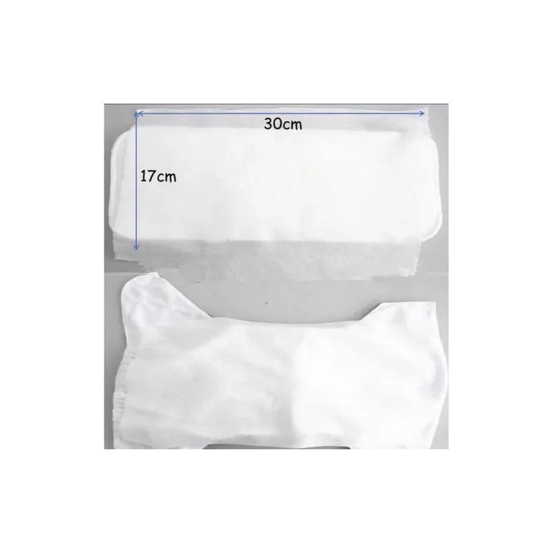 3 Rollos Filtros De Bambú Biodegradables Pañales Ecológicos