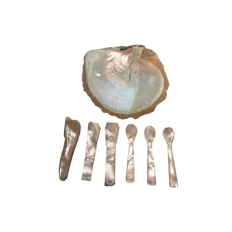 Deluxe Mother of Pearl Caviar Spoon Egg Spoon L 11 cm