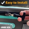 Jmoe USA Clippable Replacement T-Latch Zipper Pulls | Compatible with