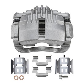 Detroit Axle - Rear Left Disc Brake Caliper w/Bracket Replacement for S10 Blazer Jimmy Sonoma Hombre Bravada