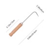 HiChuAng Weed Remover Tool Stainless Steel Patio Weeder Single Claw