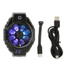 Cell Phone Cooler Semiconductor Digital Display Wireless Charging Back Clip