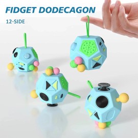 DoDoMagxanadu 12-Side Fidget Dodecagon Stress Relief Travel Toy