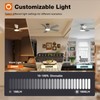 addlon Ceiling Fans with Lights, 42 Inch Low Profile Ceiling