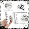 Halloween Hair Claw Clip for Women with Glitter Finish 3.4”