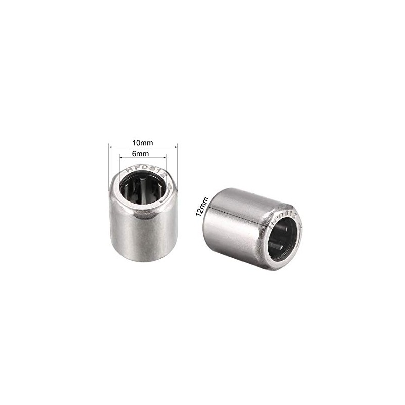 sourcing map Needle Bearings Disposable Clutch Bearing 6 mm Bore