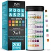 Pool Test Strips 7-in-1, 200 Quick and Accurate Pool and