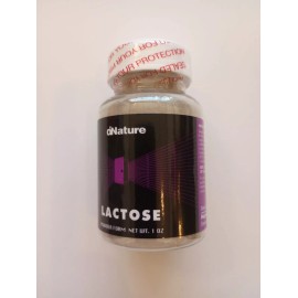 d'Nature EXTRA DARK Brown Lactose powder 1 oz bottle One ounce