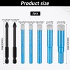 7 Pcs Premium Diamond Drill Bits Set Versatile Tile Drill