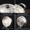 Egg Poacher Pan, Poached Egg Pan Stainless Steel Egg Pan
