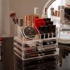 Cq Acrylic Organizador Para Maquillaje Con 13 Compartimentos 4 Cajones