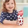 Botella de agua Kigai Ladybug para niños, botellas de termo